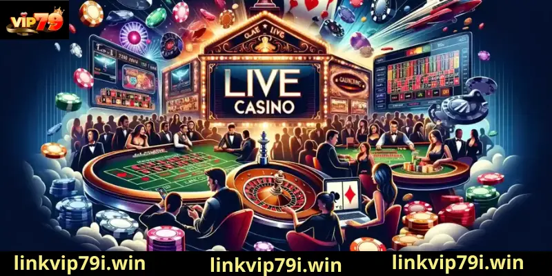 Live casino Vip79 - Cảm nhận sự chân thực của cá cược