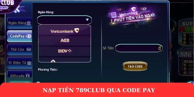 Nạp tiền 789Club - Hướng dẫn chi tiết về nạp vốn cược 