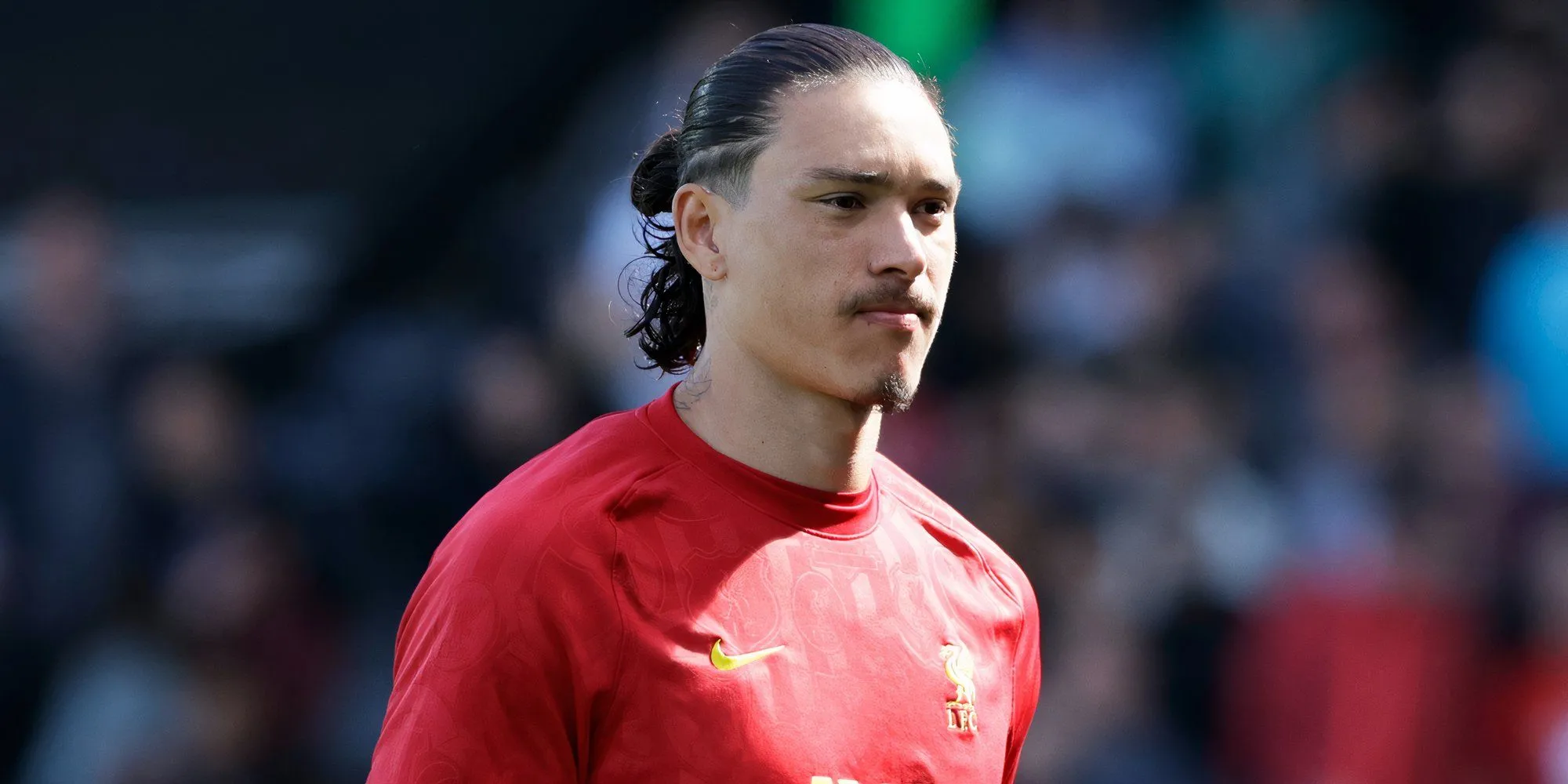 Darwin Nunez trong màu áo Liverpool
