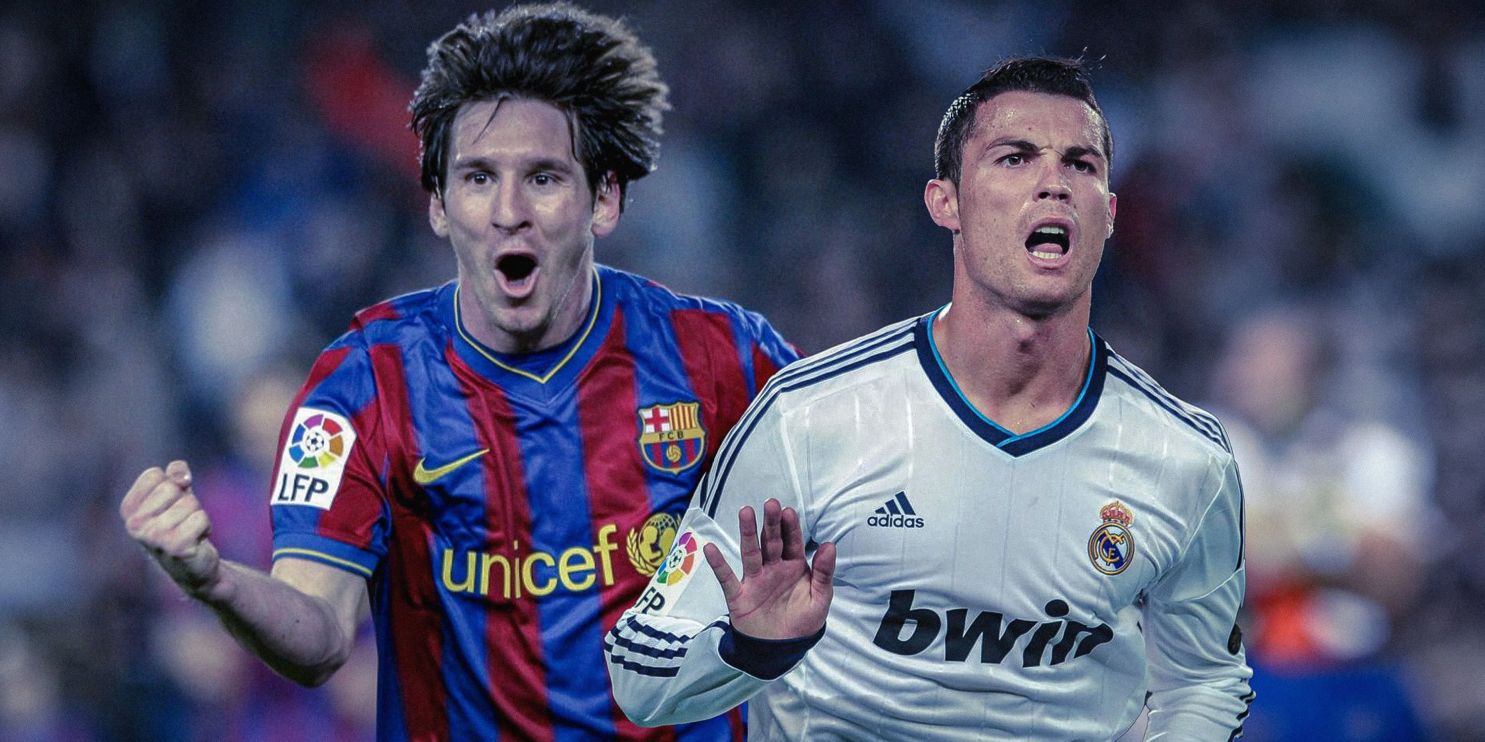 Hình ảnh đồ họa về trận El Clasico giữa Real Madrid và Barcelona