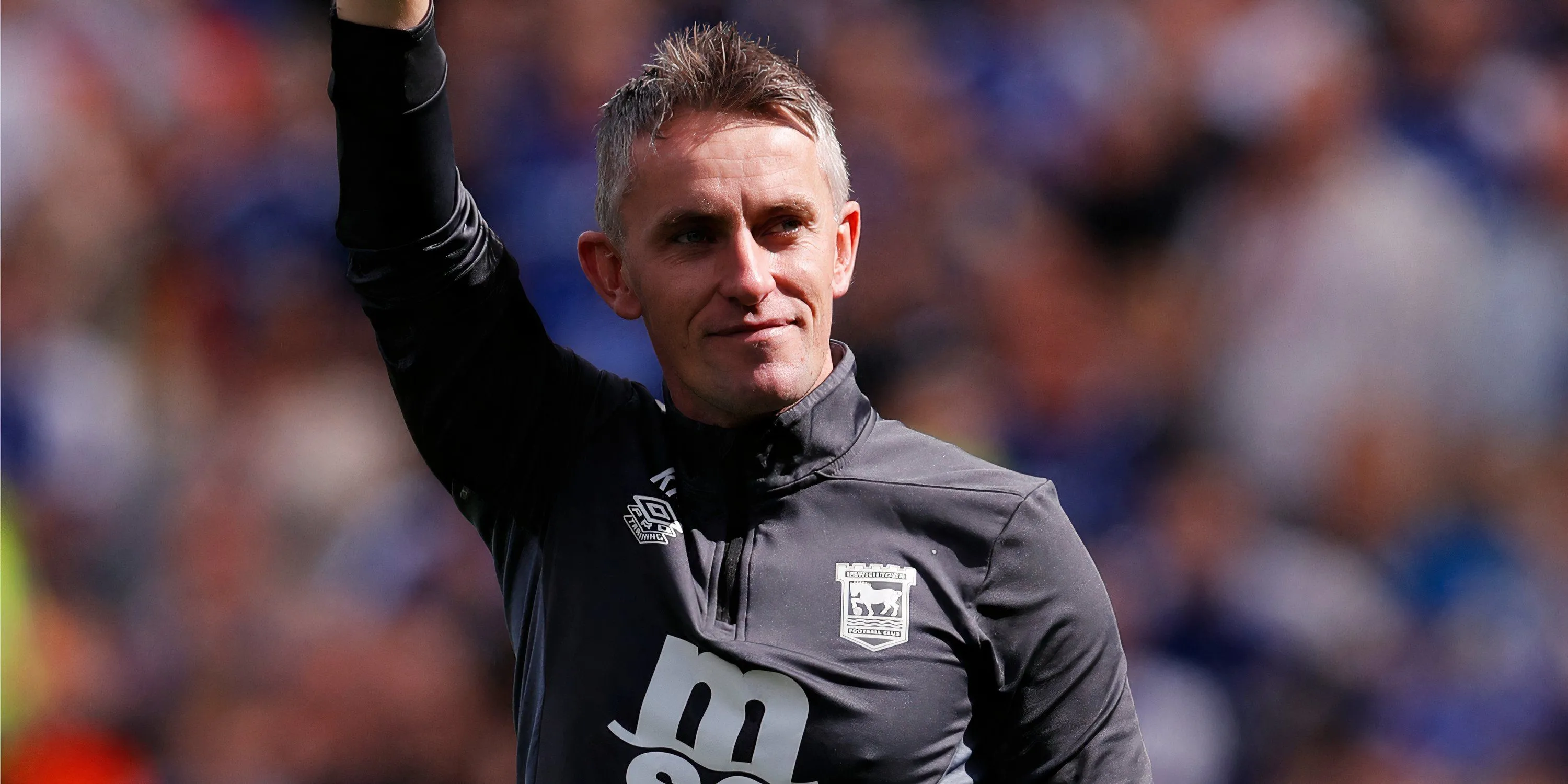 HLV Kieran McKenna của Ipswich Town, đội bóng đã phải xuống hạng ở mùa giải 2024/25.
