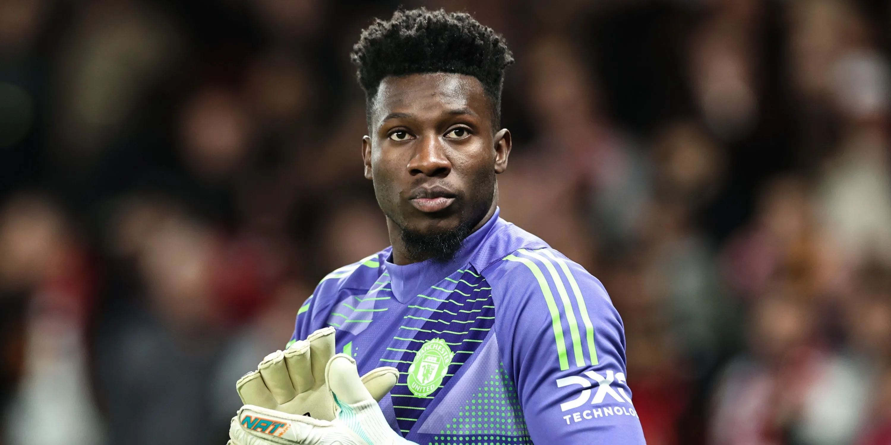 Thủ môn Andre Onana trong màu áo Manchester United - phong độ đáng lo ngại
