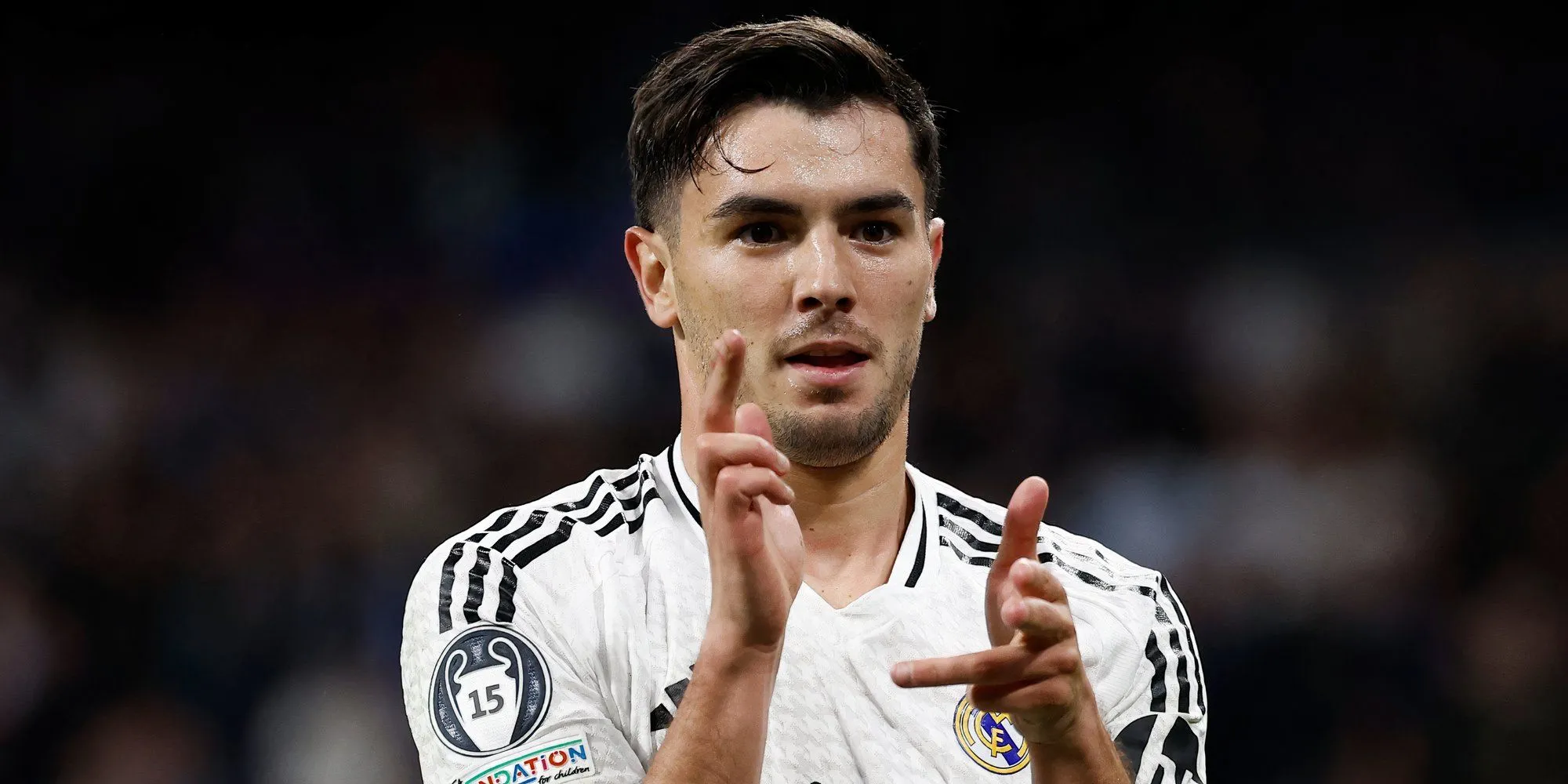 Brahim Diaz trong màu áo Real Madrid, mục tiêu tiềm năng của Arsenal hè này