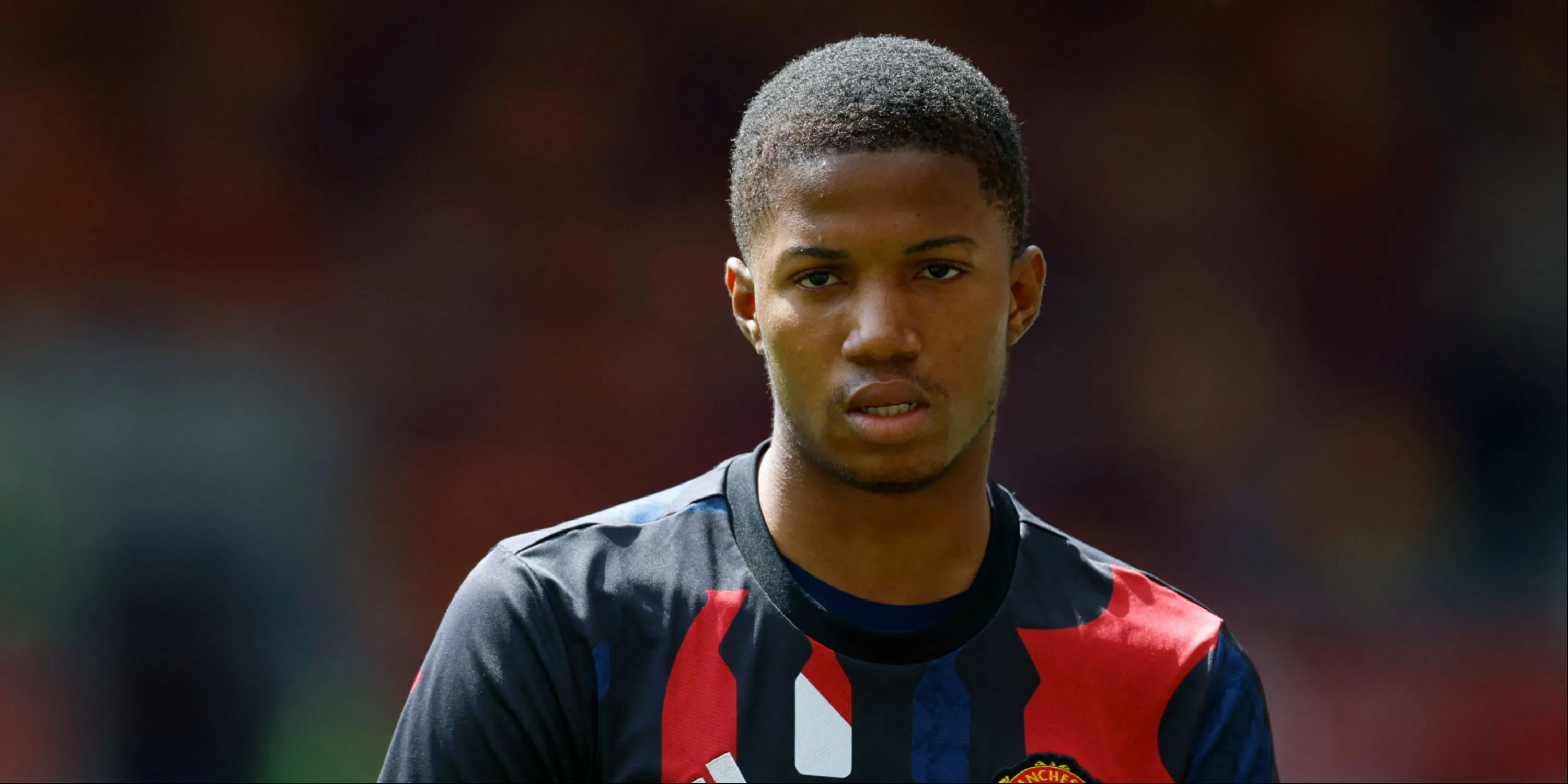 Chido Obi-Martin trong trận ra mắt Premier League cho Manchester United