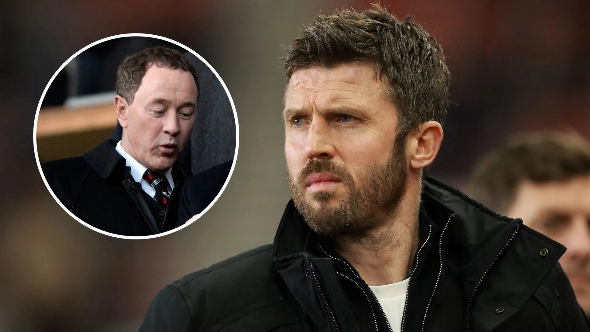 Chủ tịch Steve Gibson và HLV Michael Carrick của Middlesbrough thảo luận về tương lai đội bóng