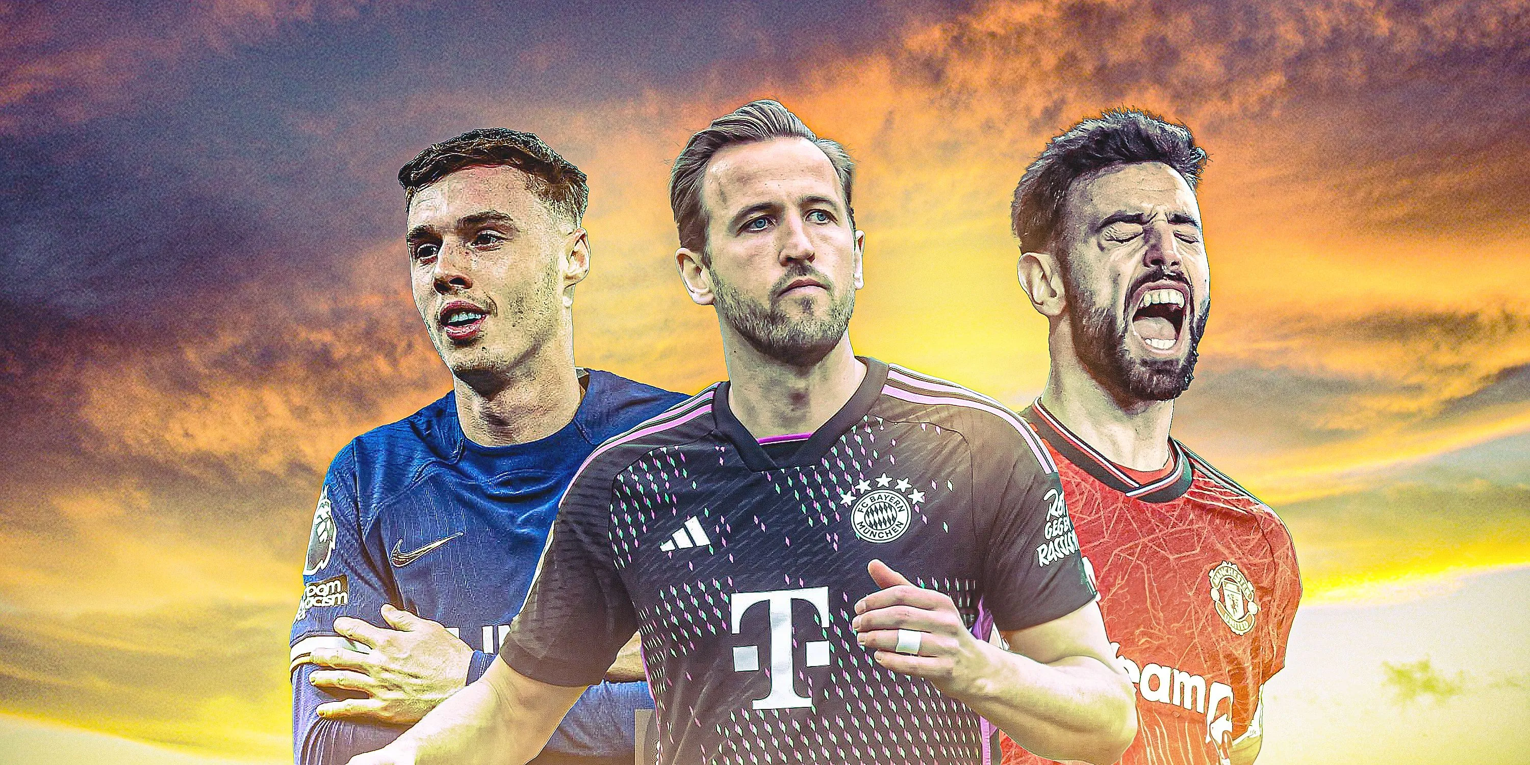 Cole Palmer bên cạnh các chuyên gia đá phạt đền hàng đầu Ngoại hạng Anh như Harry Kane và Bruno Fernandes
