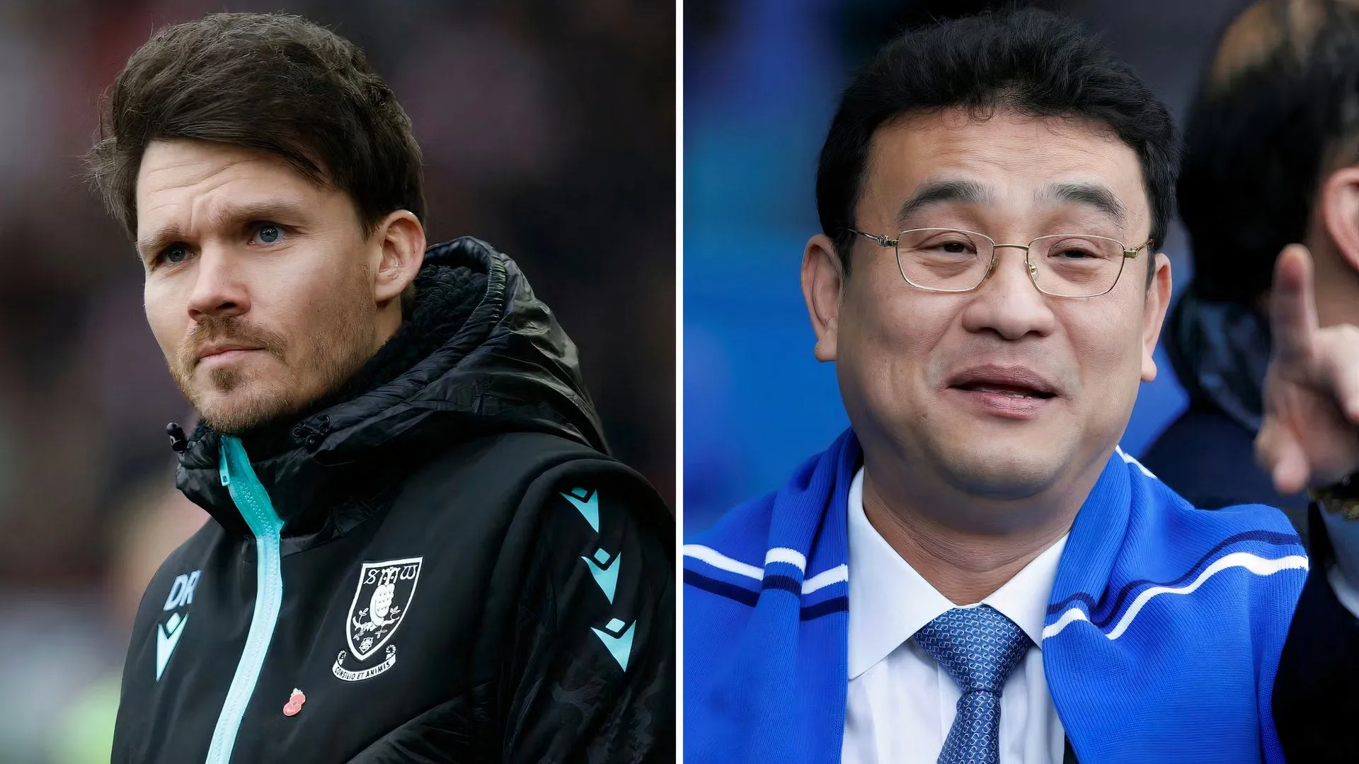 Danny Rohl và Dejphon Chansiri tại Sheffield Wednesday