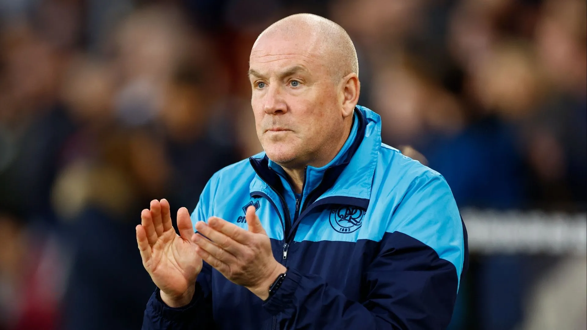 Hình ảnh HLV Mark Warburton thời còn dẫn dắt QPR