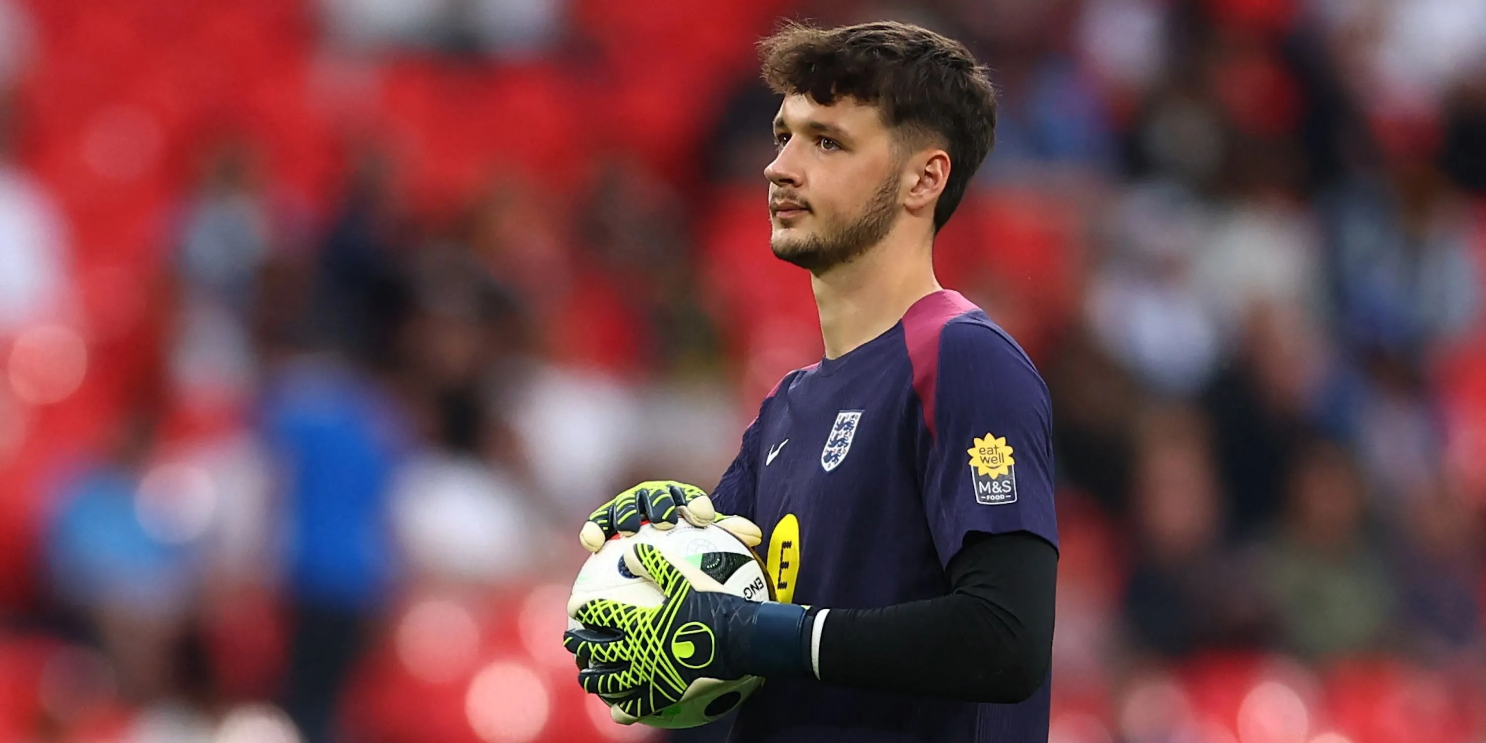 James Trafford trong màu áo U21 Anh
