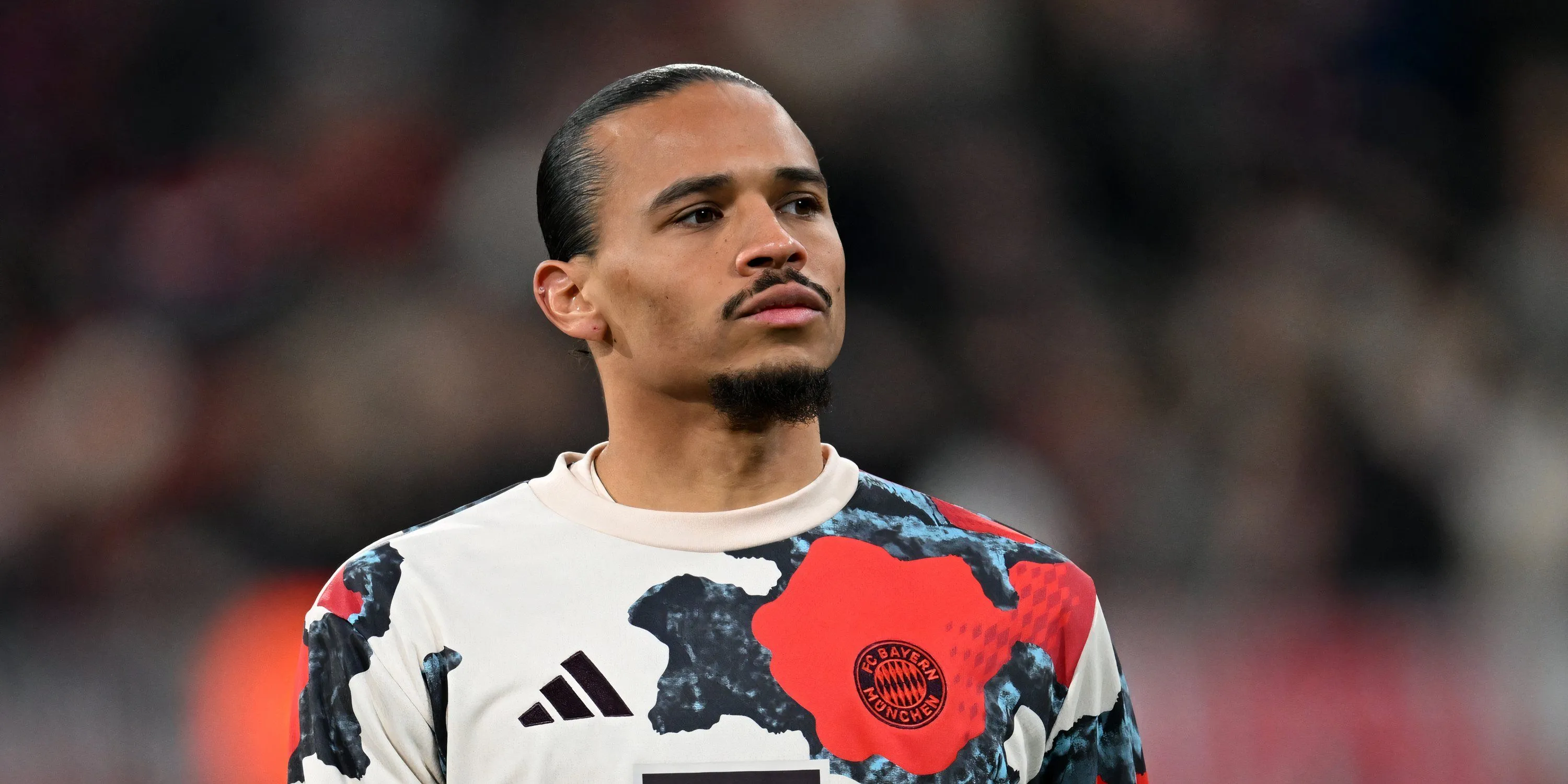 Leroy Sane trong màu áo Bayern Munich, cầu thủ chạy cánh tiềm năng của Tottenham