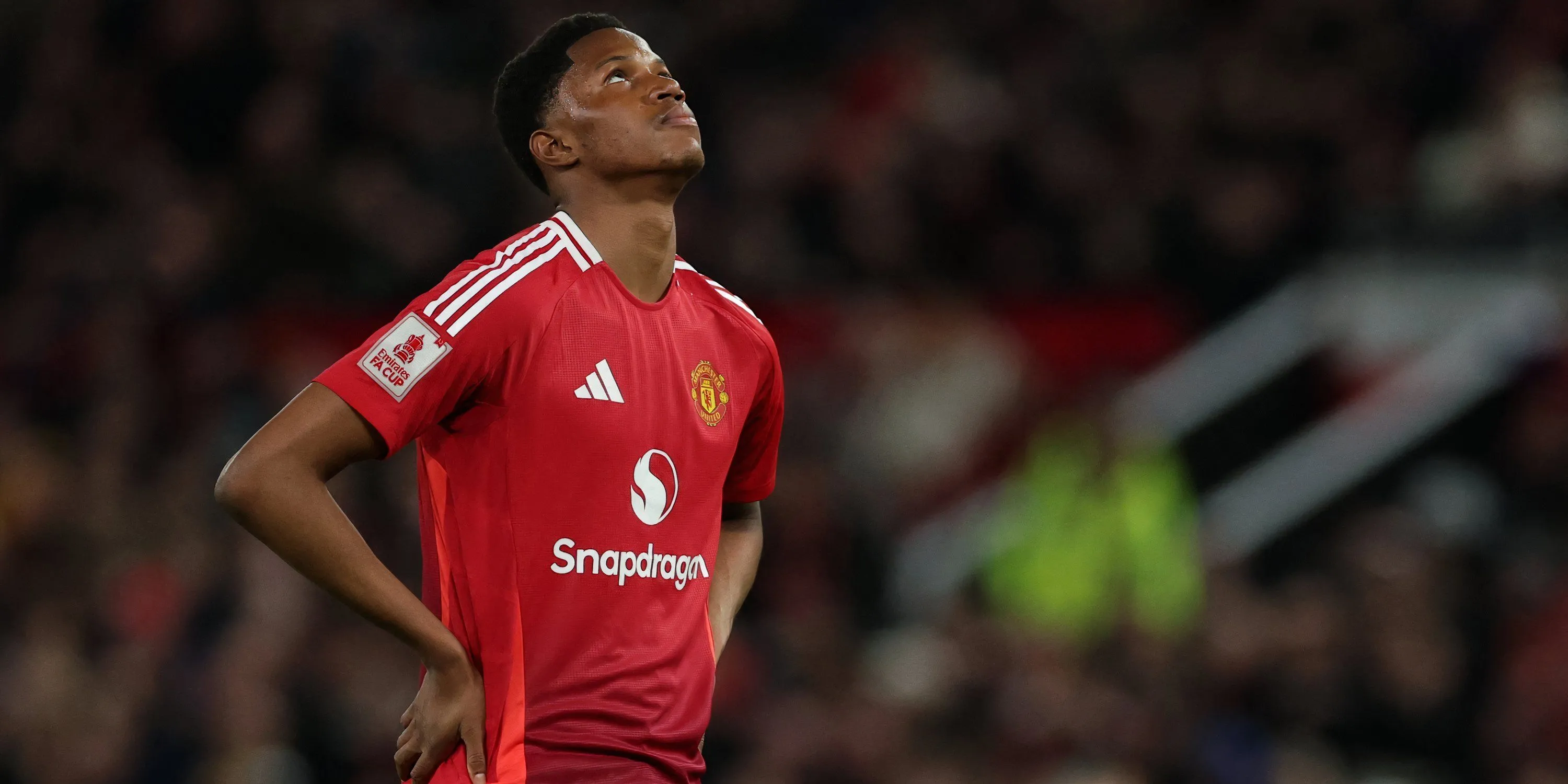 Tài năng trẻ Chido Obi-Martin của Manchester United ăn mừng bàn thắng ở giải trẻ
