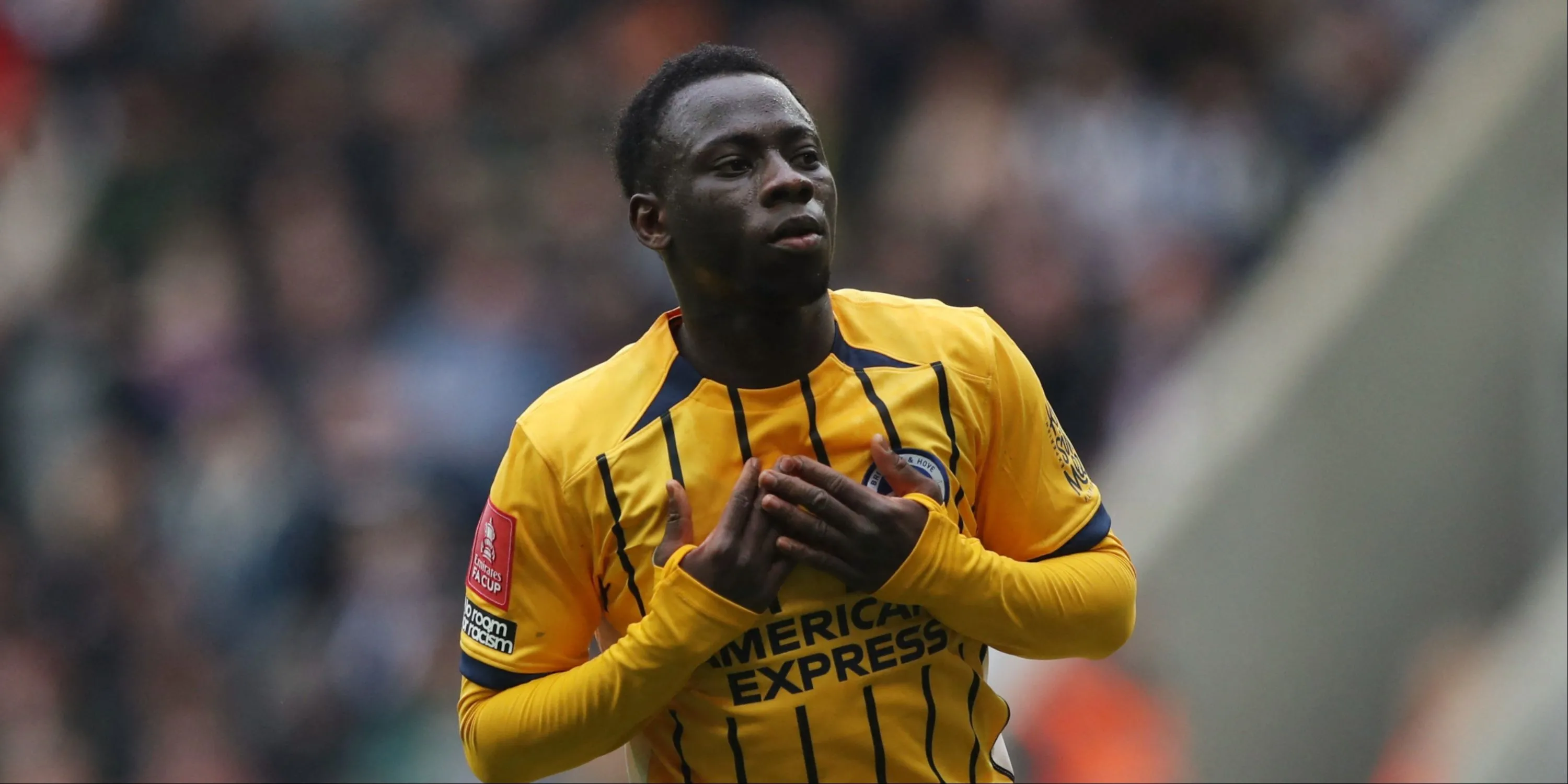 Yankuba Minteh ký hợp đồng với Brighton từ Newcastle trước khi khoác áo Feyenoord theo dạng cho mượn