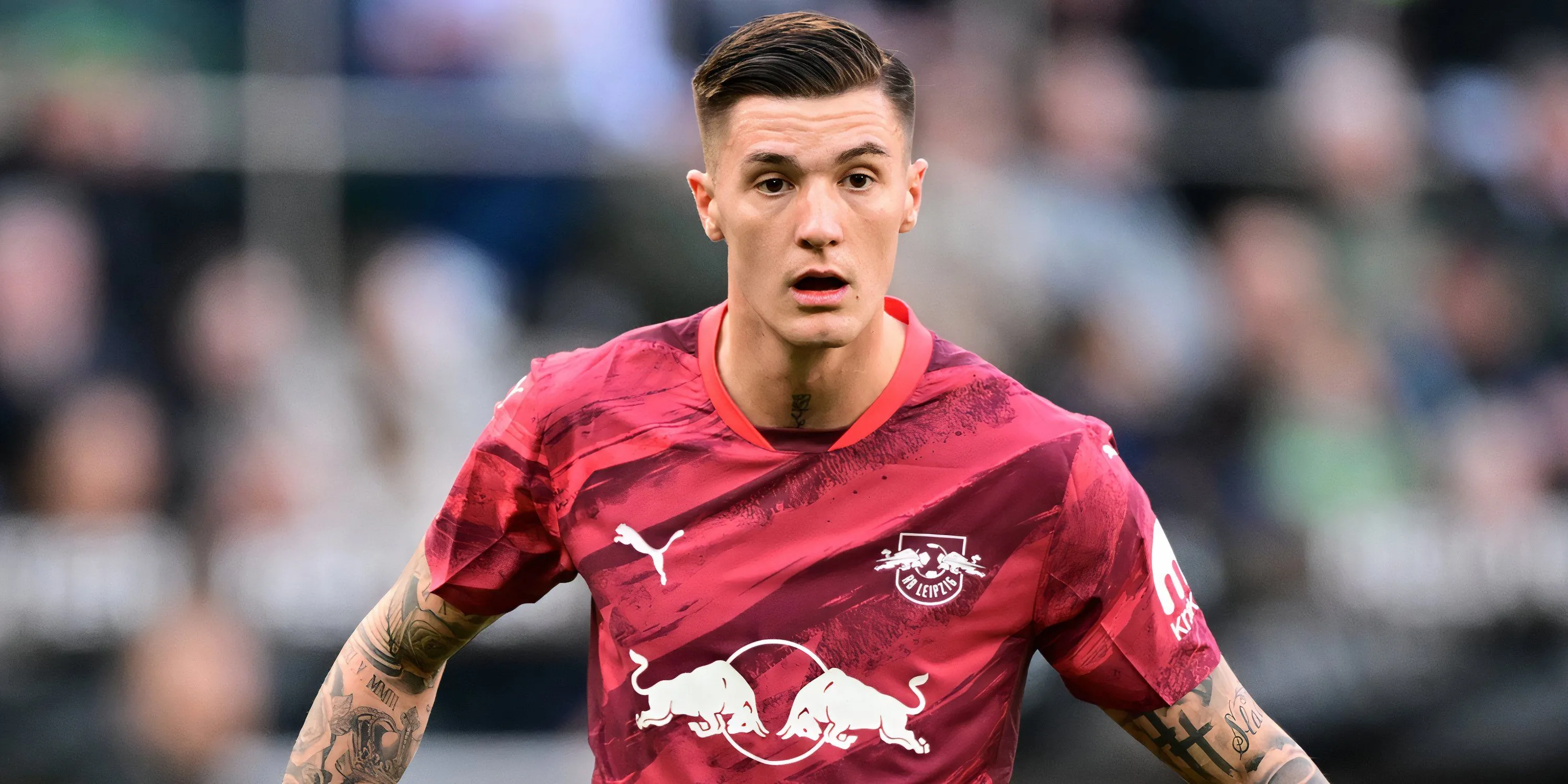 Benjamin Sesko, mục tiêu khác của Arsenal trên thị trường chuyển nhượng