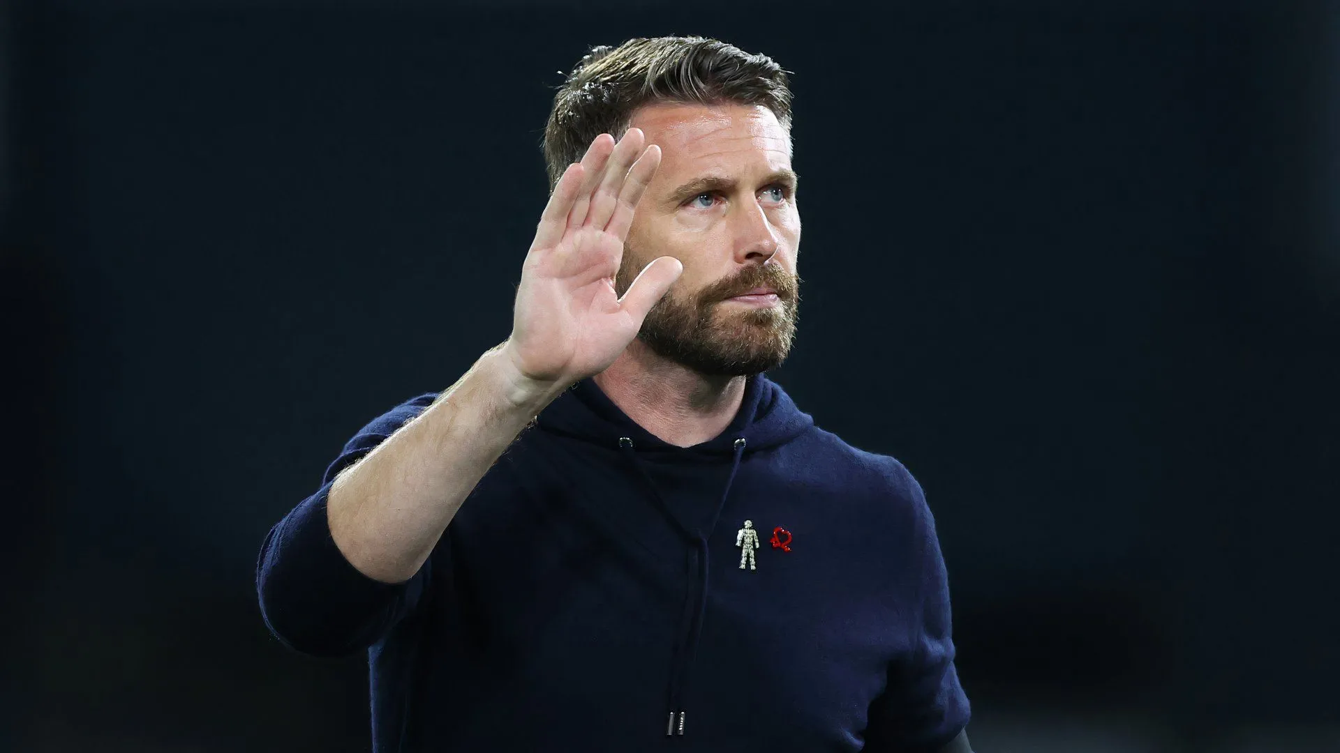 Rob Edwards trong màu áo Luton Town