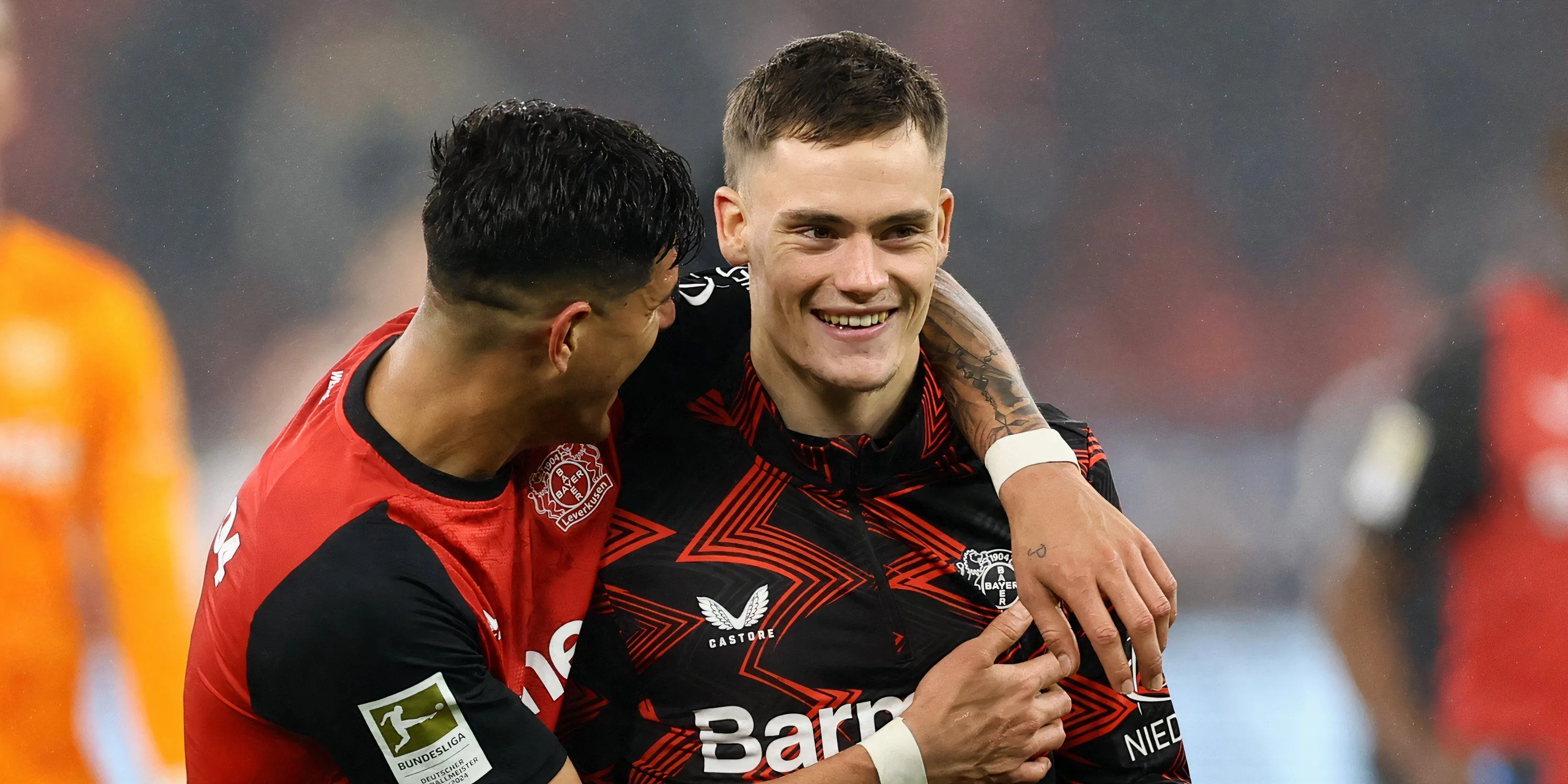 Tiền vệ tấn công Florian Wirtz trong màu áo Bayer Leverkusen tại Bundesliga