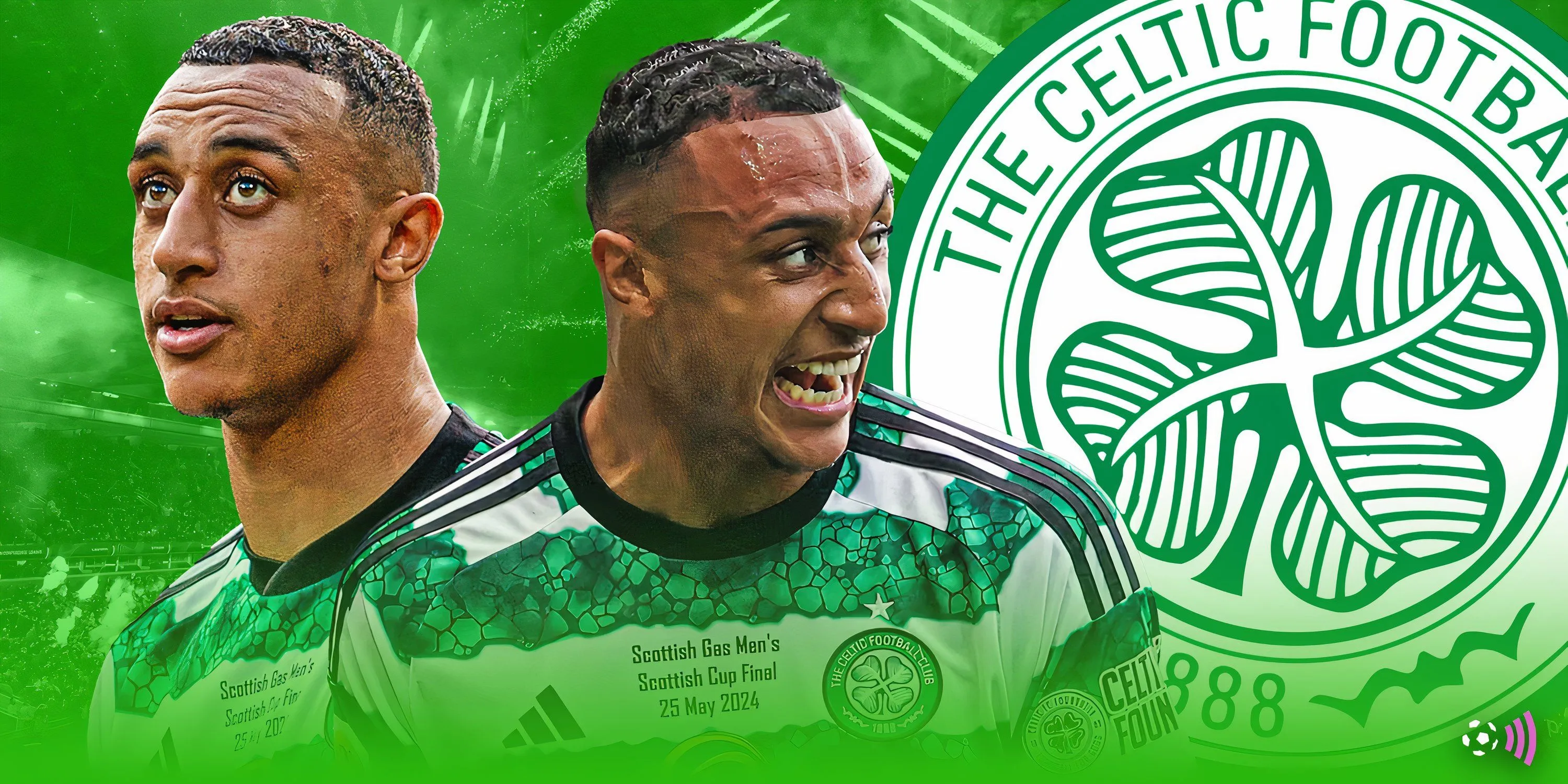 Adam Idah trên sân tập Celtic, suy tư về vị trí tiền đạo chính khi câu lạc bộ đang tìm kiếm sự nâng cấp cho hàng công