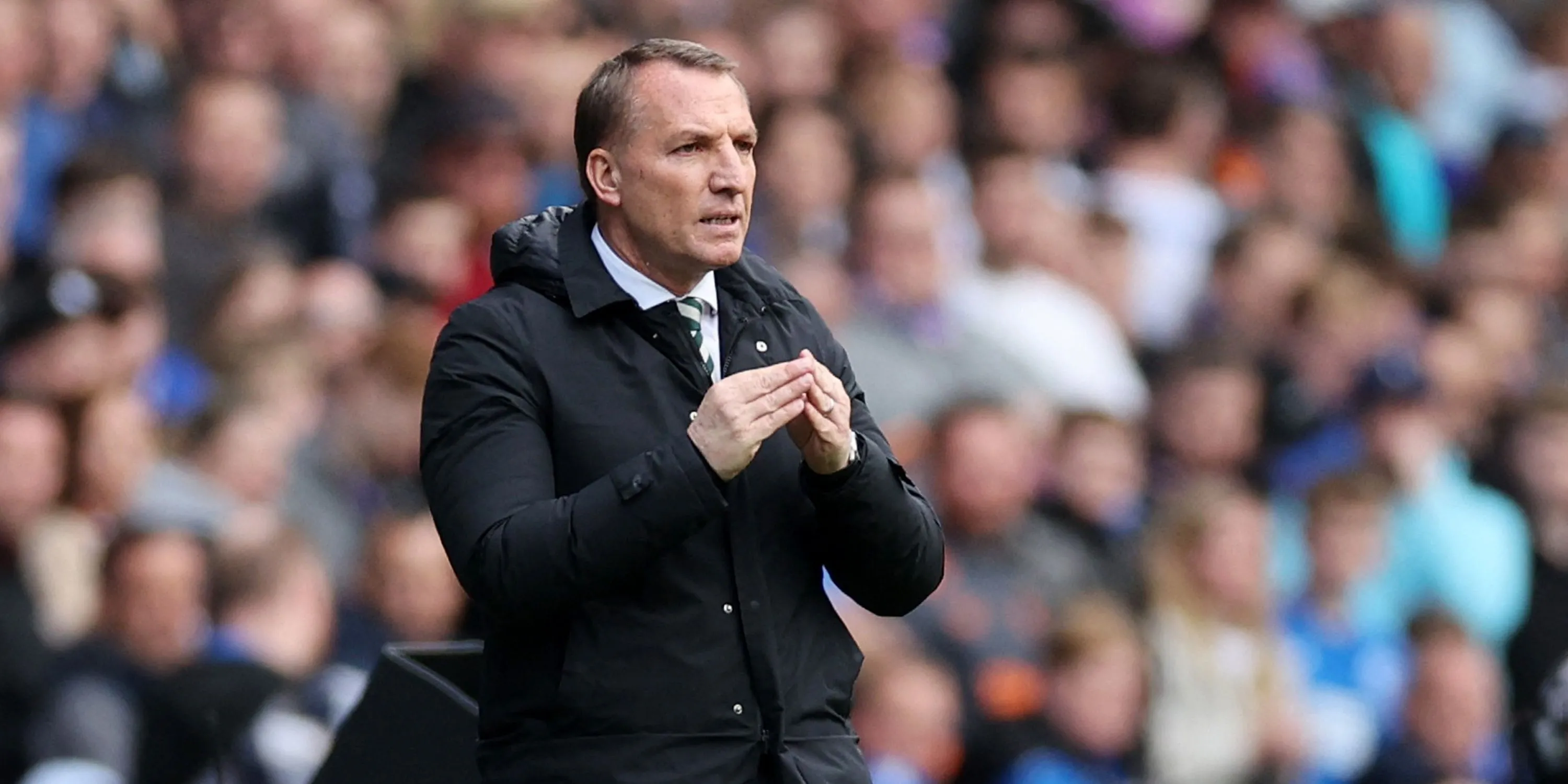 Brendan Rodgers, huấn luyện viên trưởng Celtic, người muốn chiêu mộ Michel-Ange Balikwisha