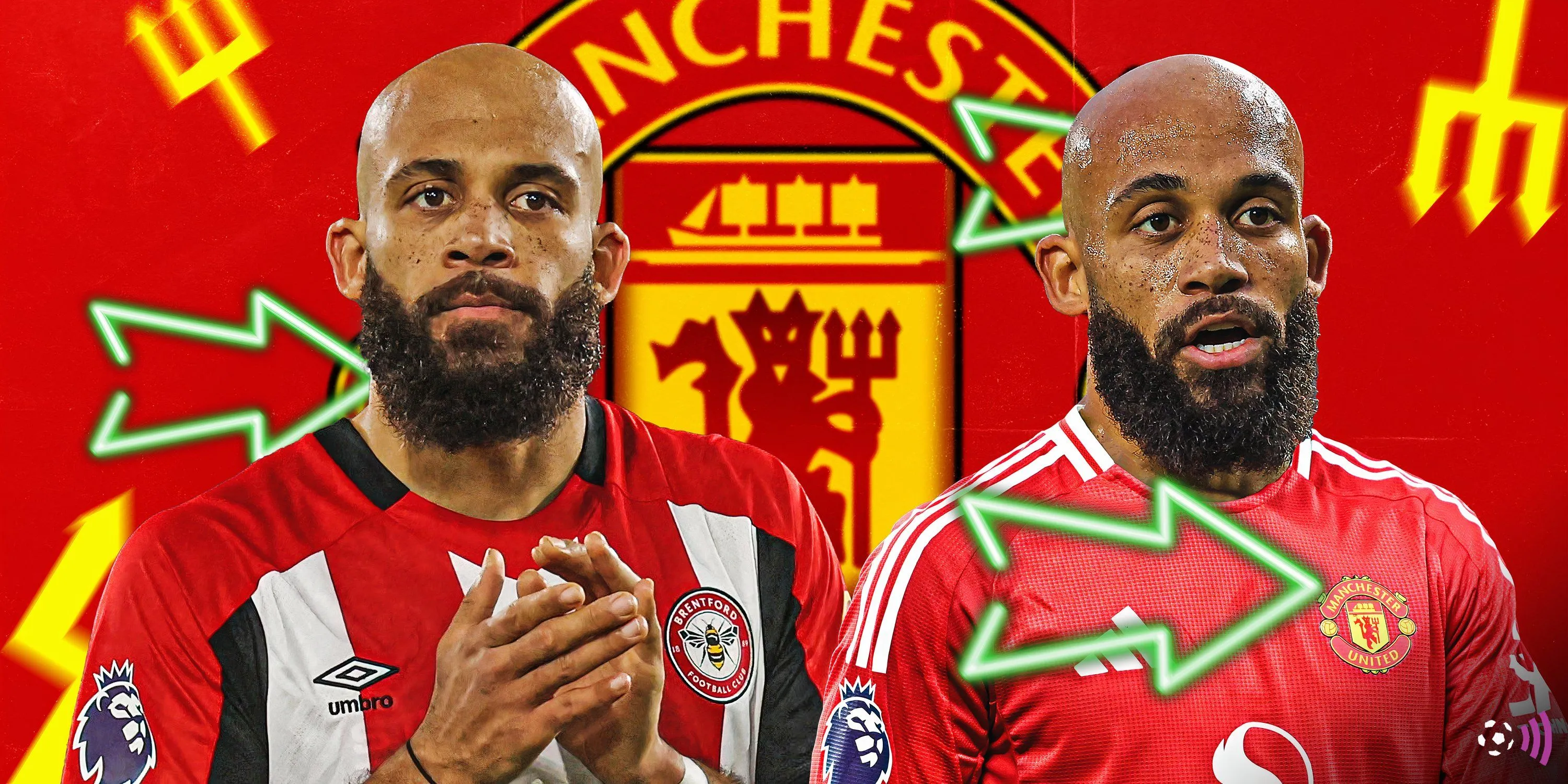 Bryan Mbeumo, mục tiêu chuyển nhượng của Manchester United