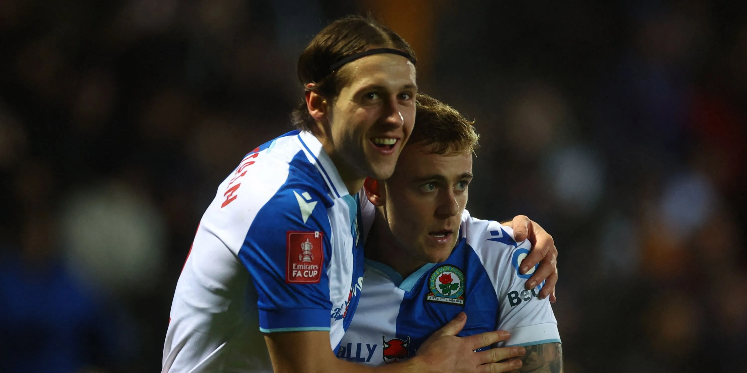 Callum Brittain trong màu áo Blackburn Rovers