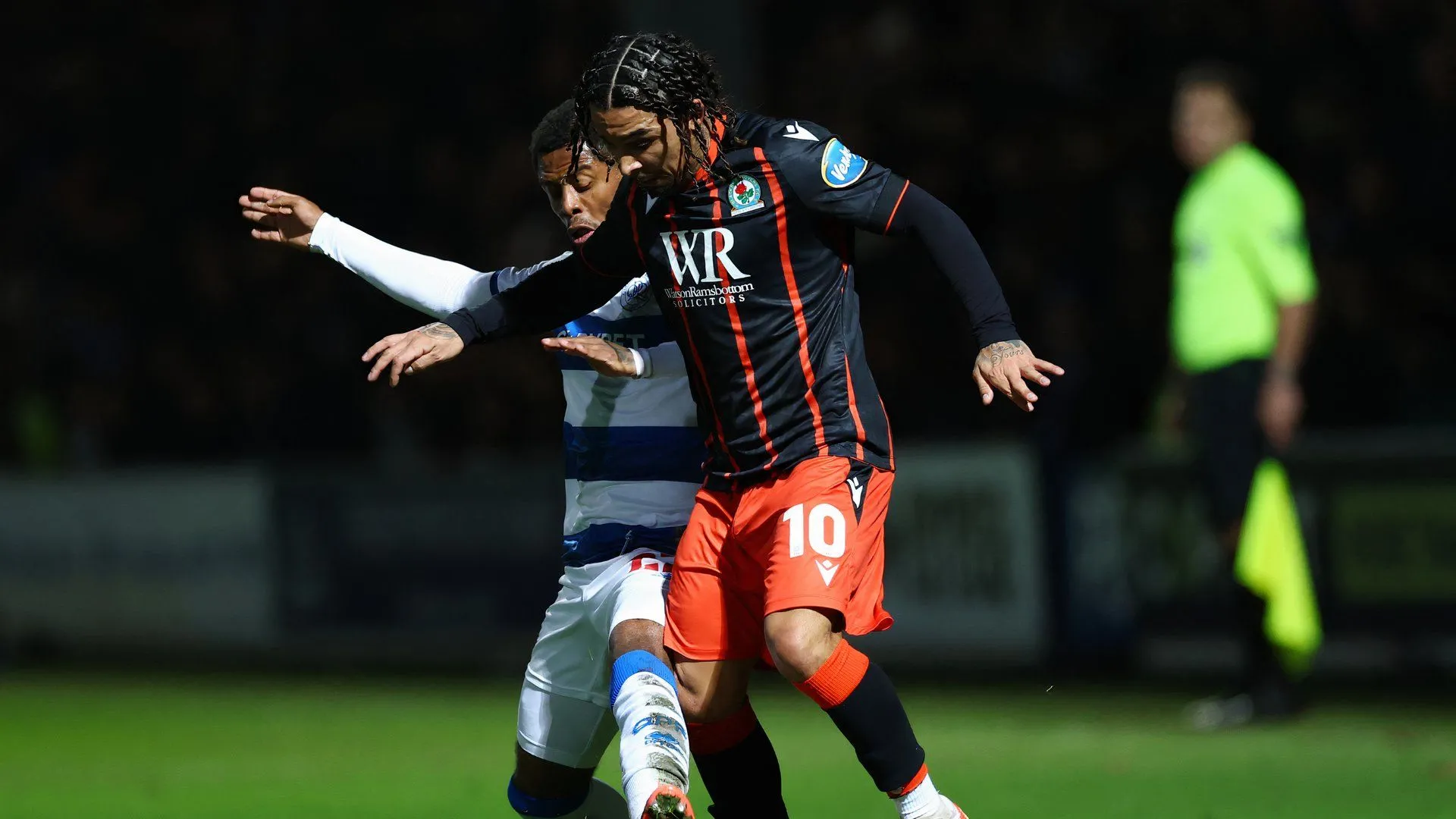 Cầu thủ chạy cánh Tyrhys Dolan khi còn khoác áo Blackburn Rovers tại Championship