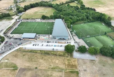 Hayes Lane Stadium từ trên cao