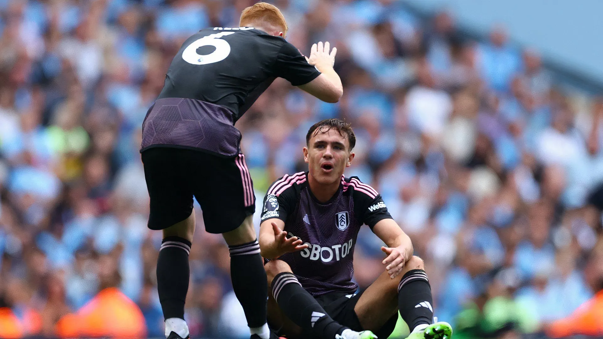 Luke Harris ra mắt Premier League trong màu áo Fulham