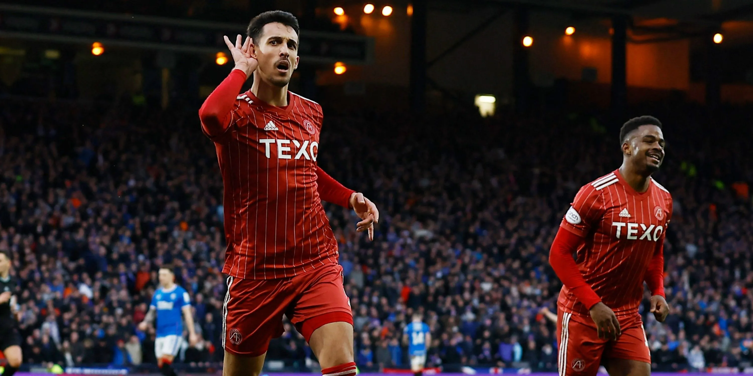 Miovski trong màu áo Aberdeen