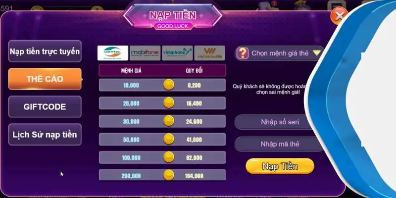 Nạp tiền VB777 – Hướng dẫn chi tiết và những điều cần biết