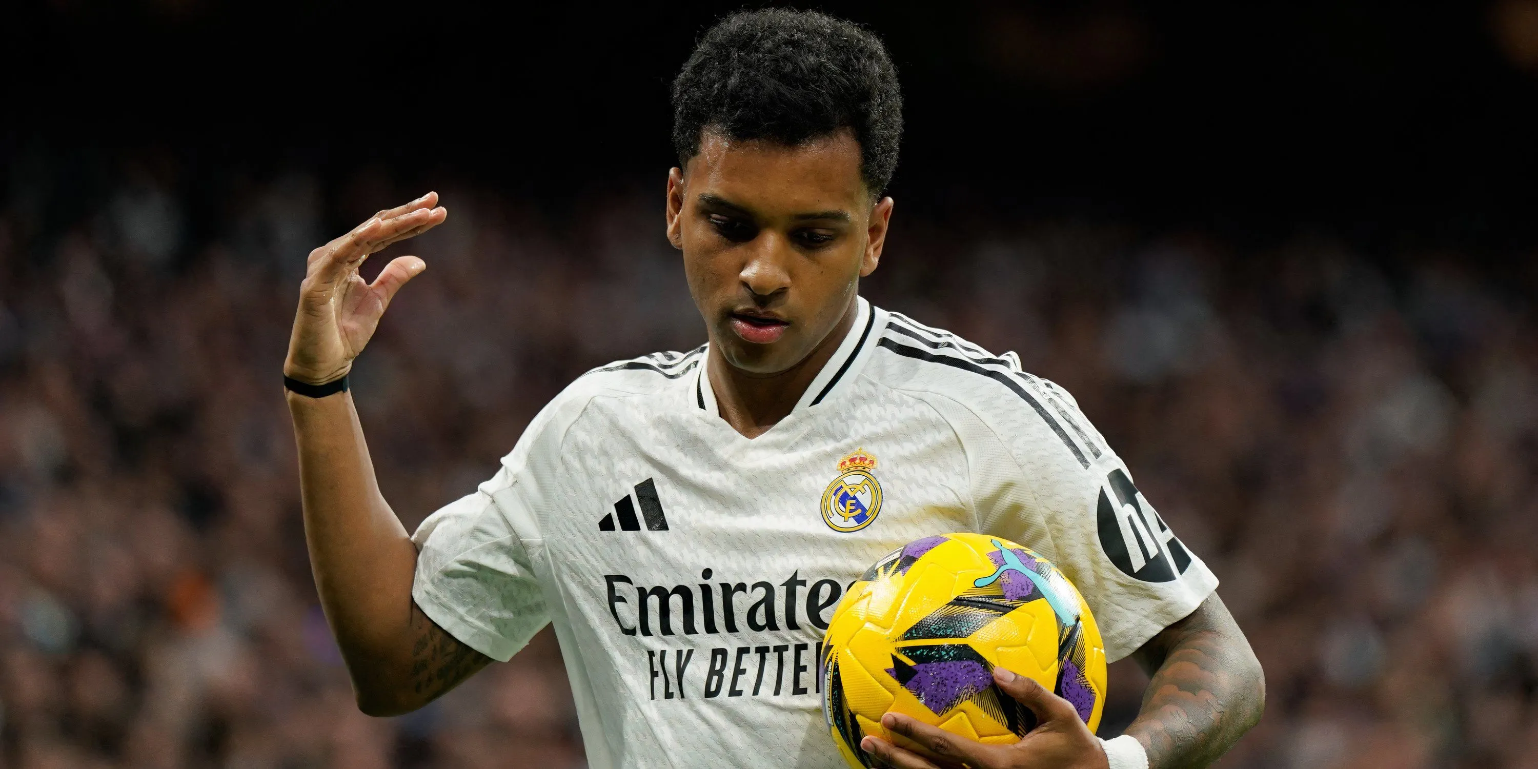 Rodrygo của Real Madrid, một trong những lựa chọn thay thế Diaz