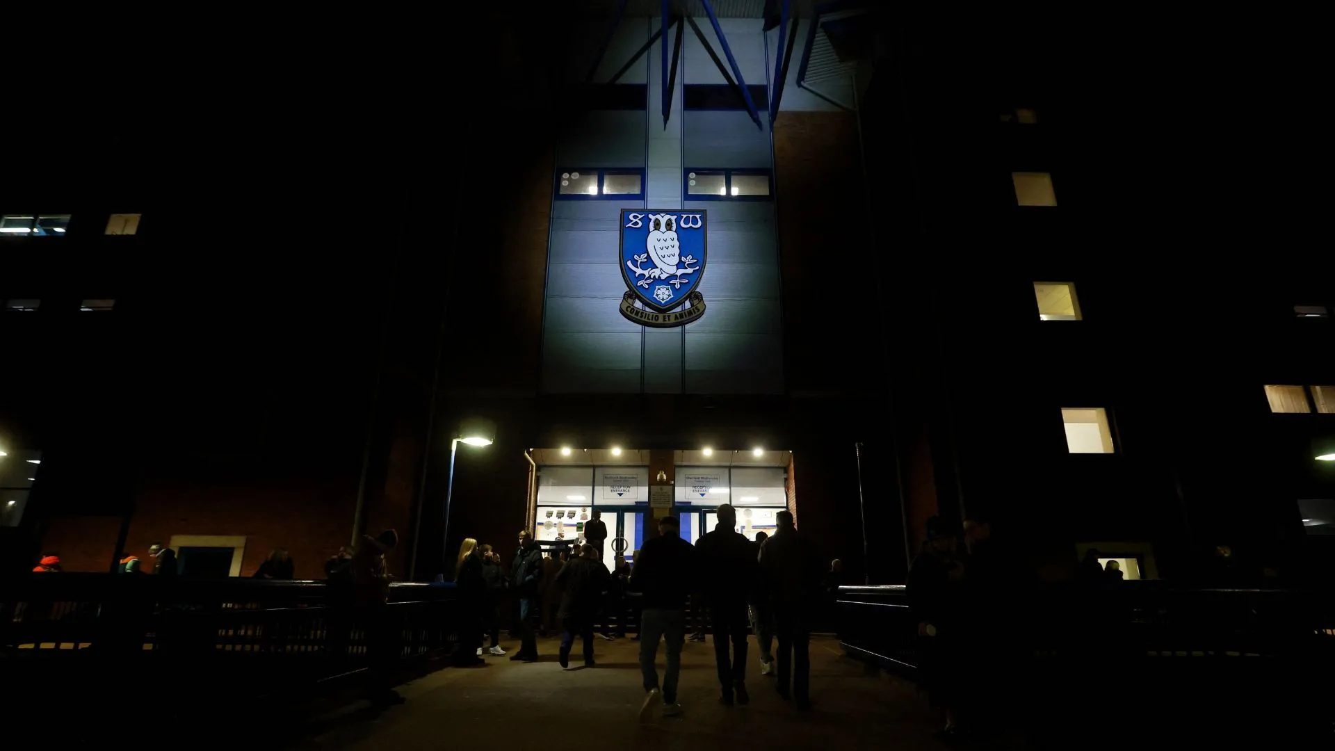 Sân vận động Hillsborough, sân nhà của Sheffield Wednesday, nơi câu lạc bộ đang đối mặt khó khăn tài chính