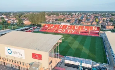 Sincil Bank Stadium Aerial View