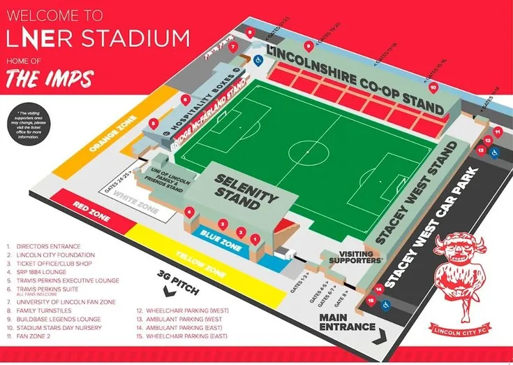 Sincil Bank Stadium Plan