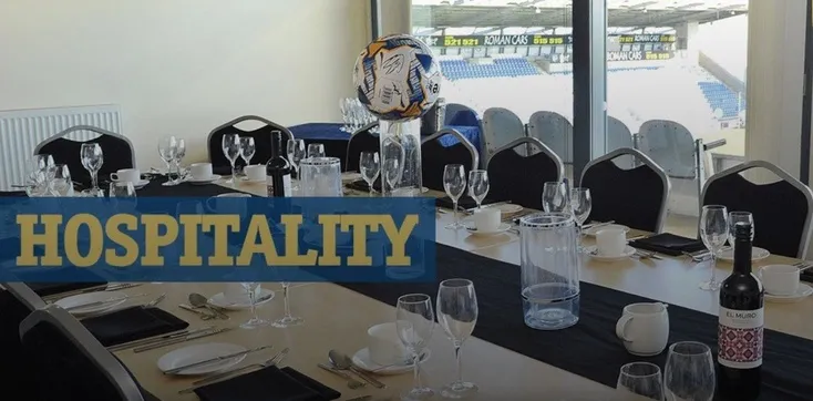Sơ đồ khu vực hiếu khách tại sân vận động JobServe Community của Colchester United