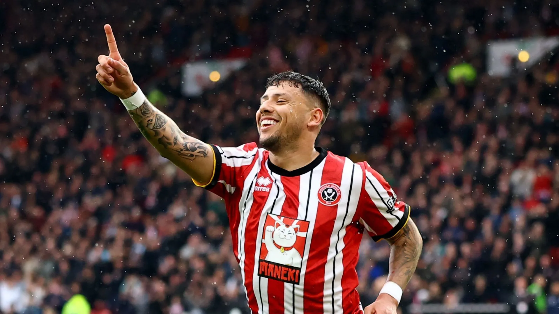 Tiền vệ Gustavo Hamer trong màu áo Sheffield United tại Championship