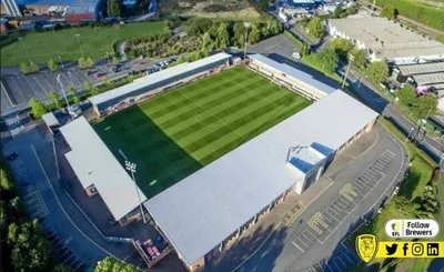 Toàn cảnh sân vận động Pirelli Stadium từ trên cao