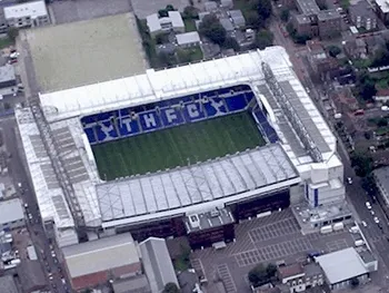 Toàn cảnh sân vận động White Hart Lane lịch sử nhìn từ trên cao, biểu tượng của Tottenham Hotspur