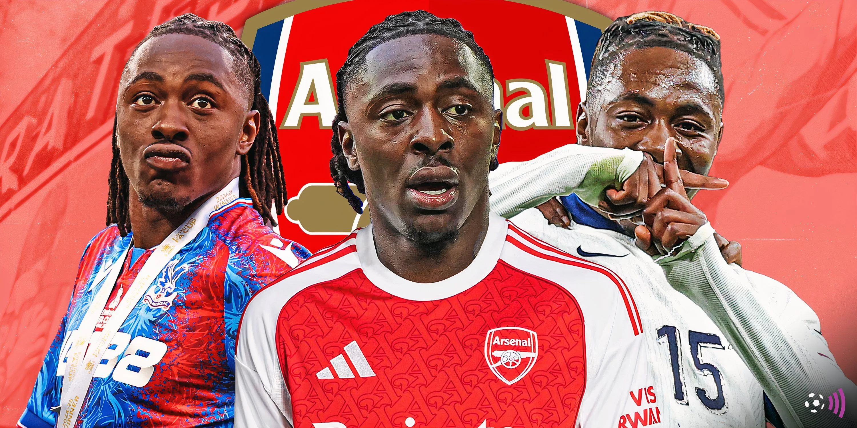 Tiền vệ Eberechi Eze trong màu áo Crystal Palace, mục tiêu được Arsenal săn đón