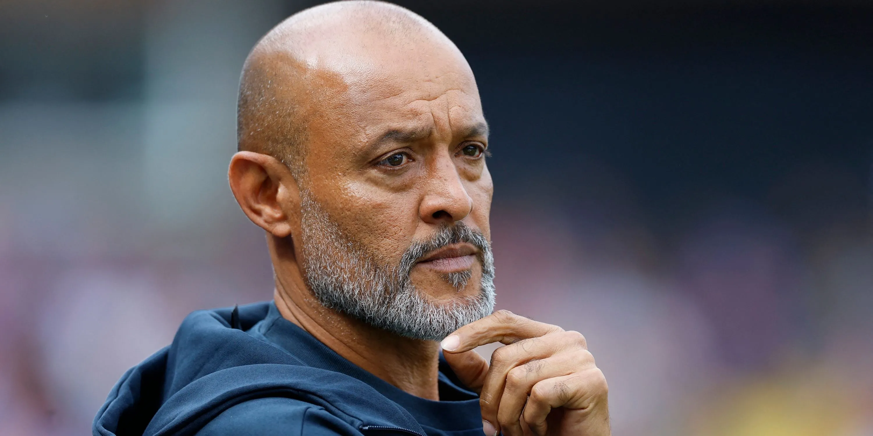 Huấn luyện viên Nuno Espirito Santo trong thời gian dẫn dắt Nottingham Forest, ứng viên hàng đầu cho ghế nóng West Ham.