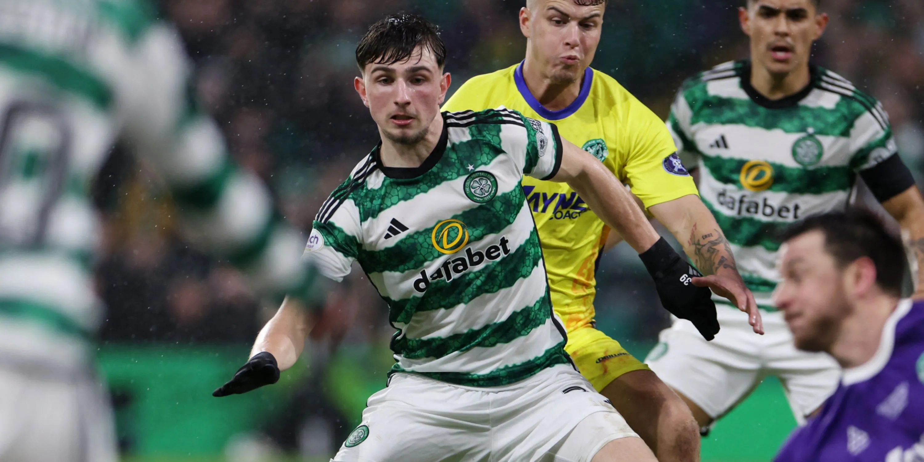 Rocco Vata trong màu áo Celtic thời còn thi đấu tại Scottish Premiership dưới thời Brendan Rodgers