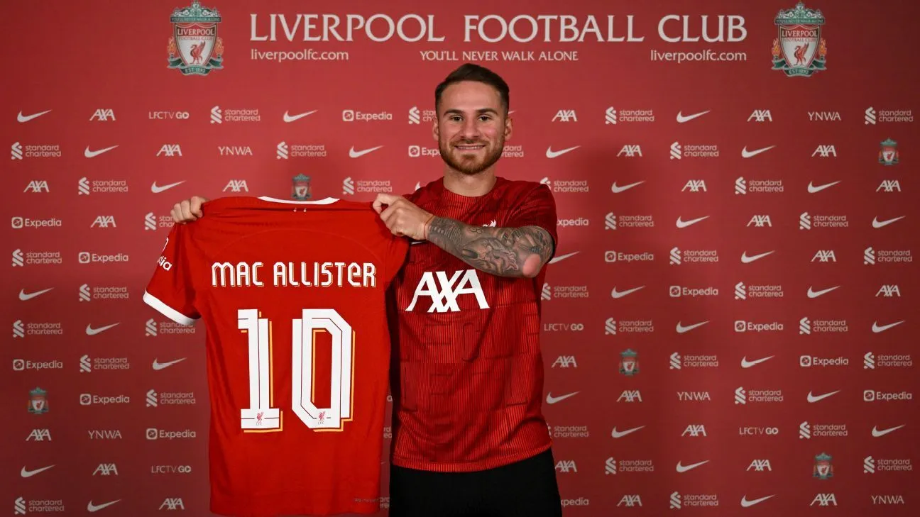 Liverpool từng có mối hơi khi kích hoạt điều khoản giải phóng của Allister