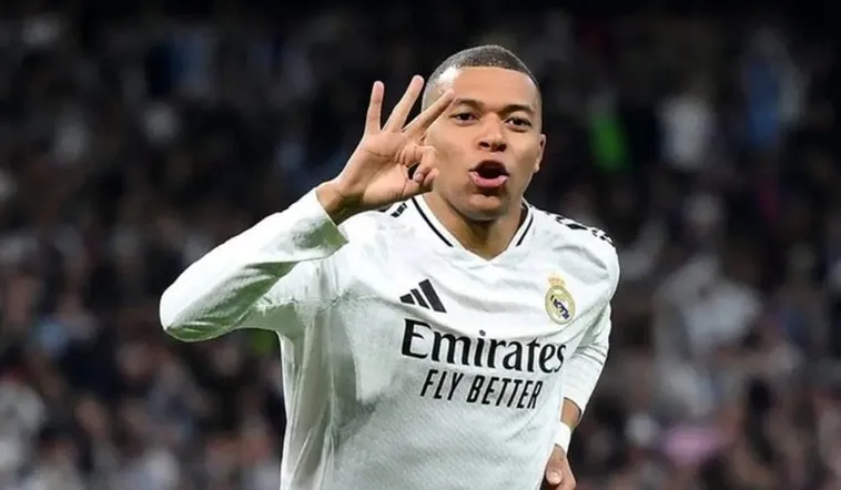 Mbappé đang có phong độ ghi bàn ấn tượng cho Real Madrid mùa này