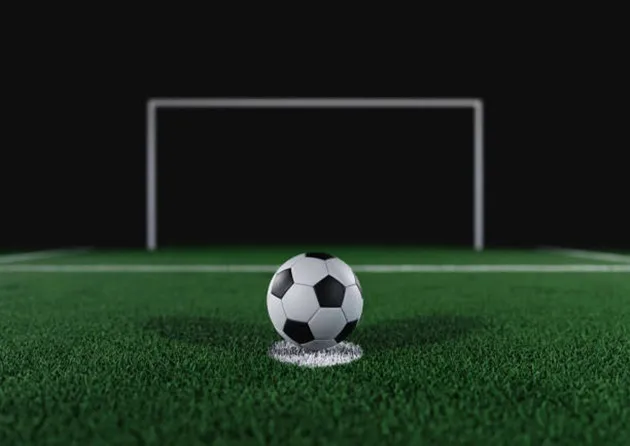 Minh họa vị trí chấm 11m, vòng cấm và vòng cung penalty trên sân thi đấu theo tiêu chuẩn FIFA.