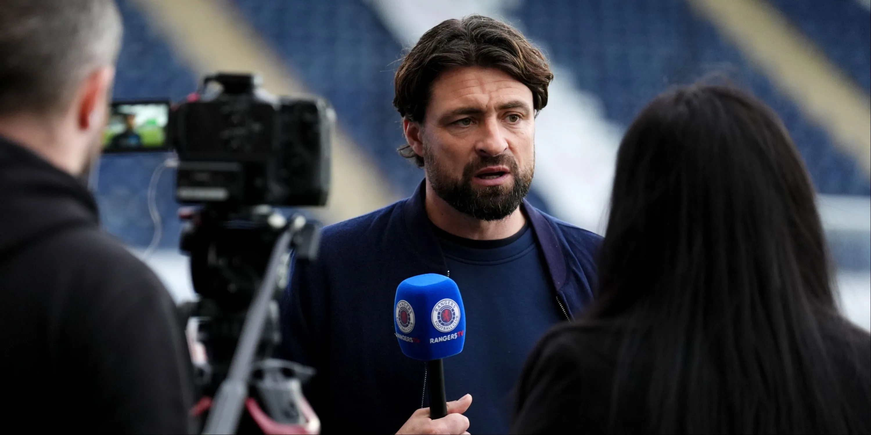 Russell Martin khi còn dẫn dắt Rangers, trước khi bị sa thải