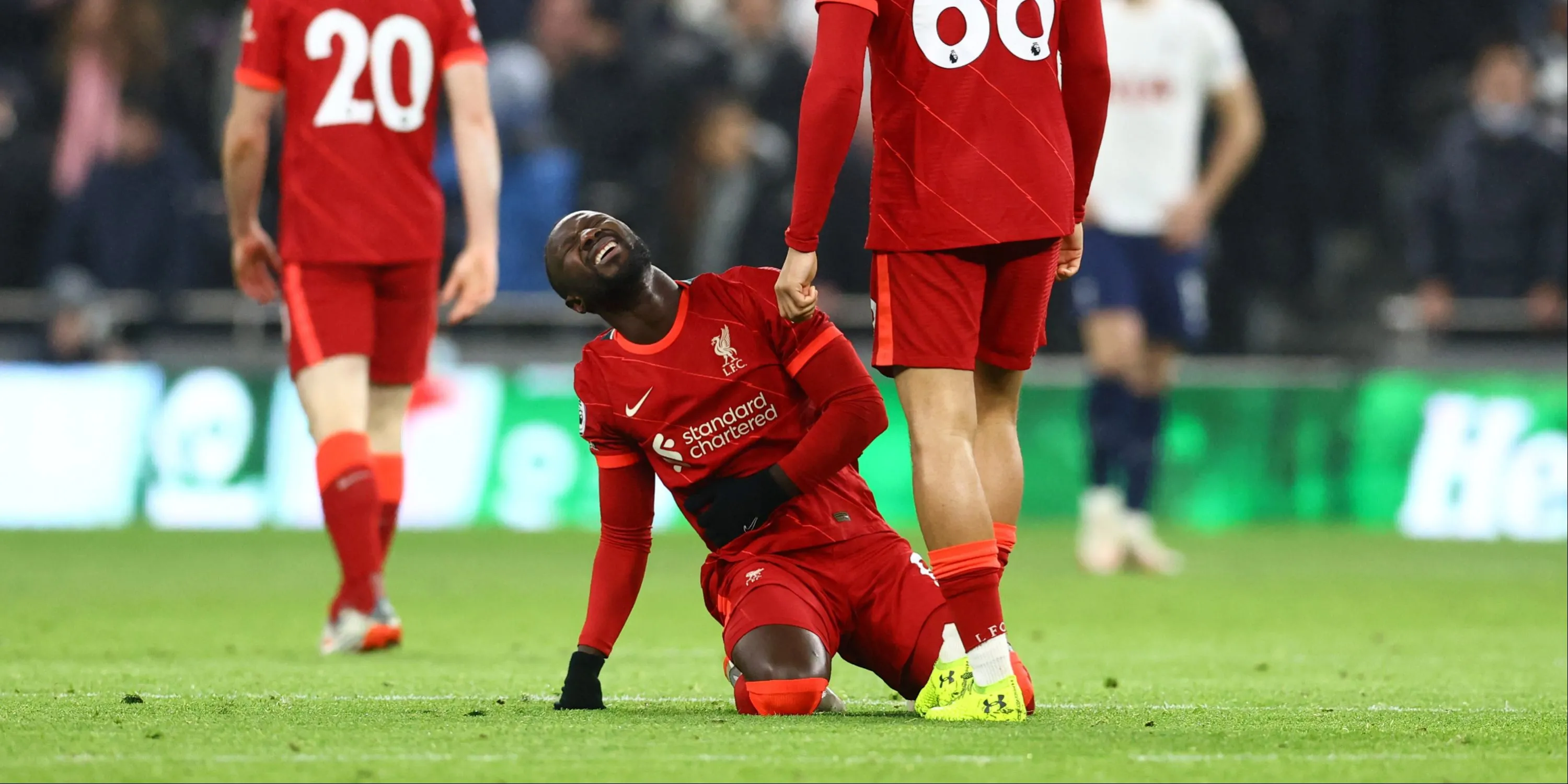 Naby Keita trong màu áo Liverpool