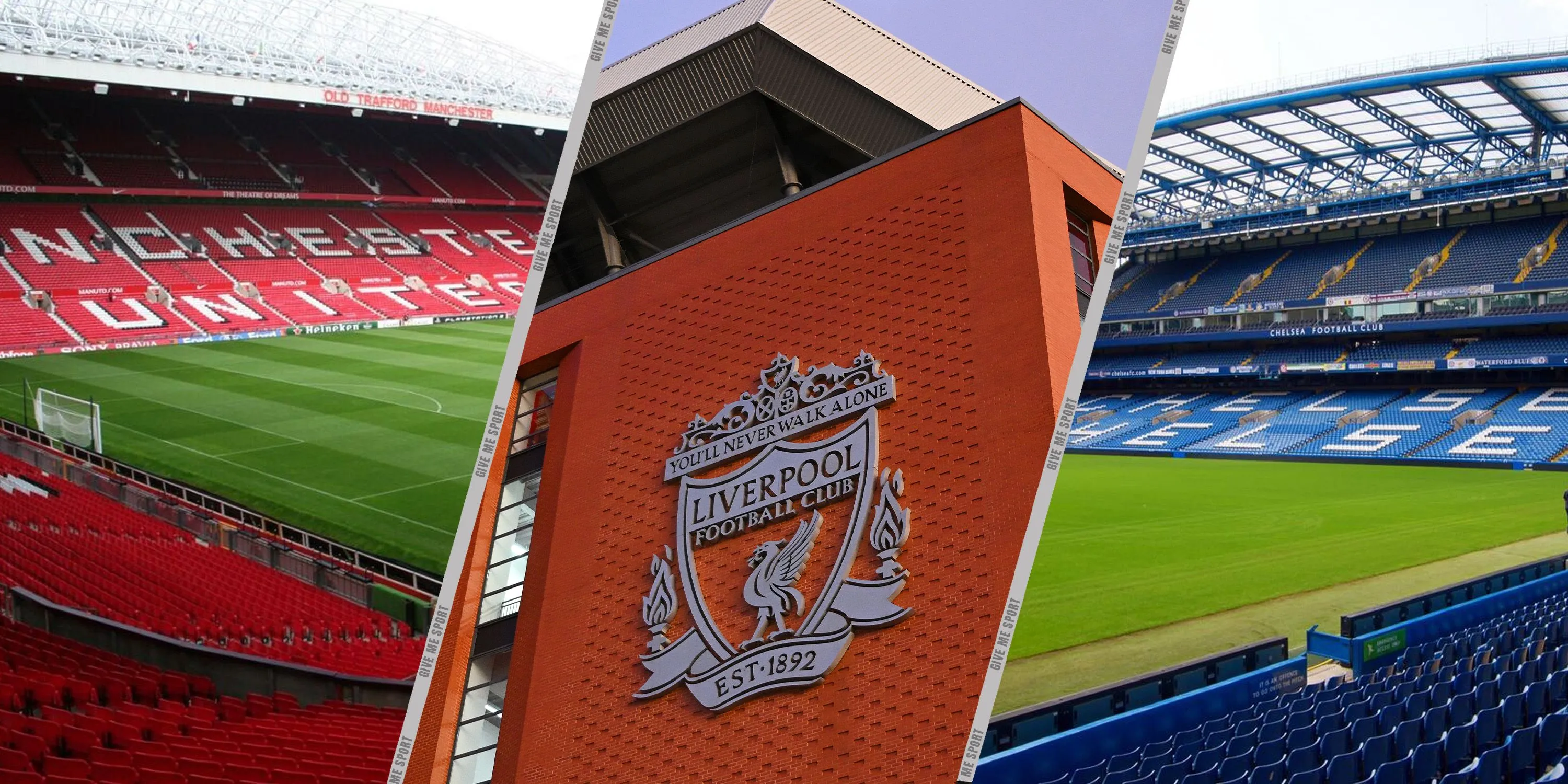 Old Trafford, Anfield và Stamford Bridge - ba sân vận động huyền thoại của nước Anh