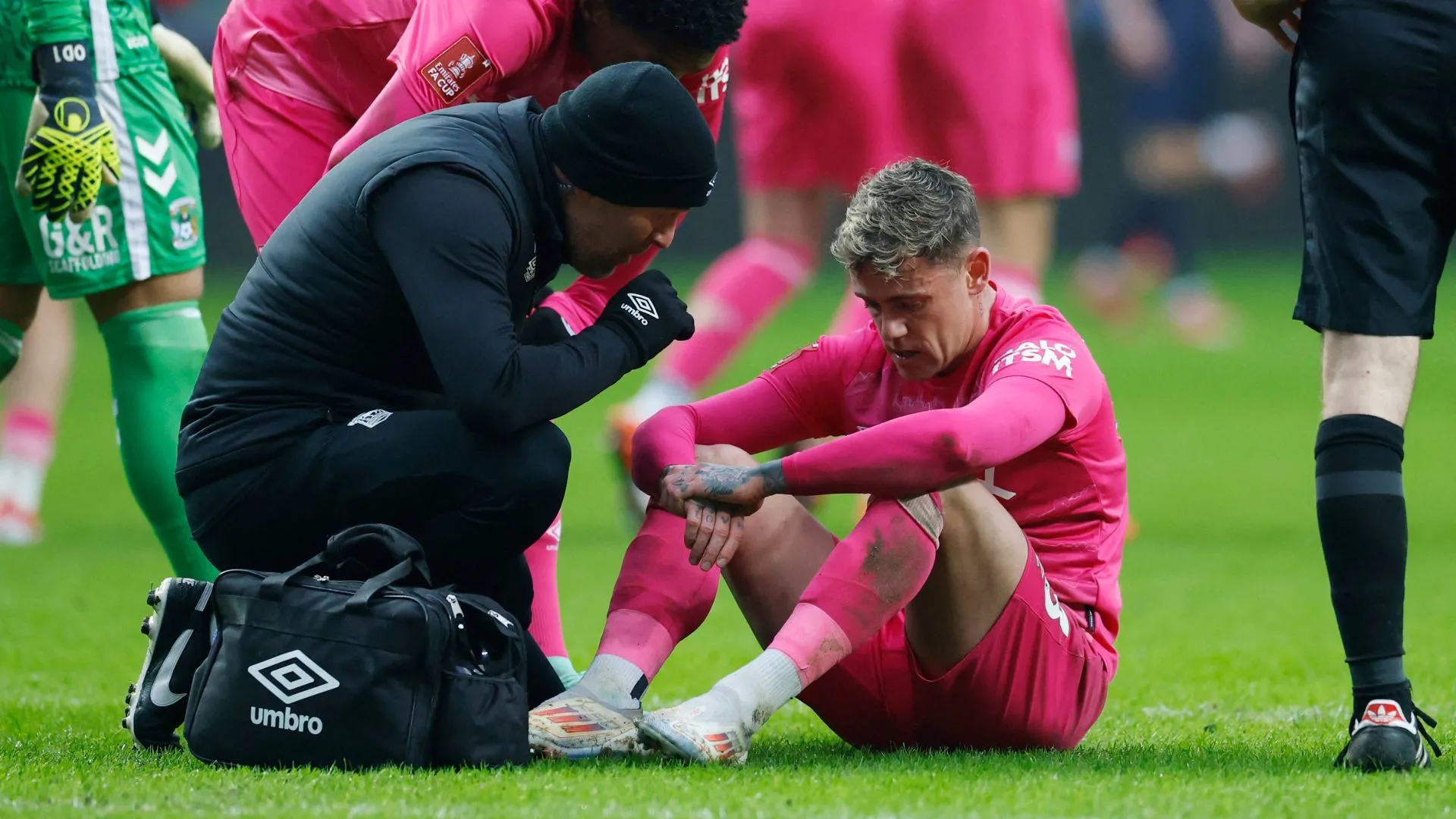 Sammie Szmodics, cầu thủ tấn công chủ lực của Ipswich Town, trong một tình huống ghi bàn