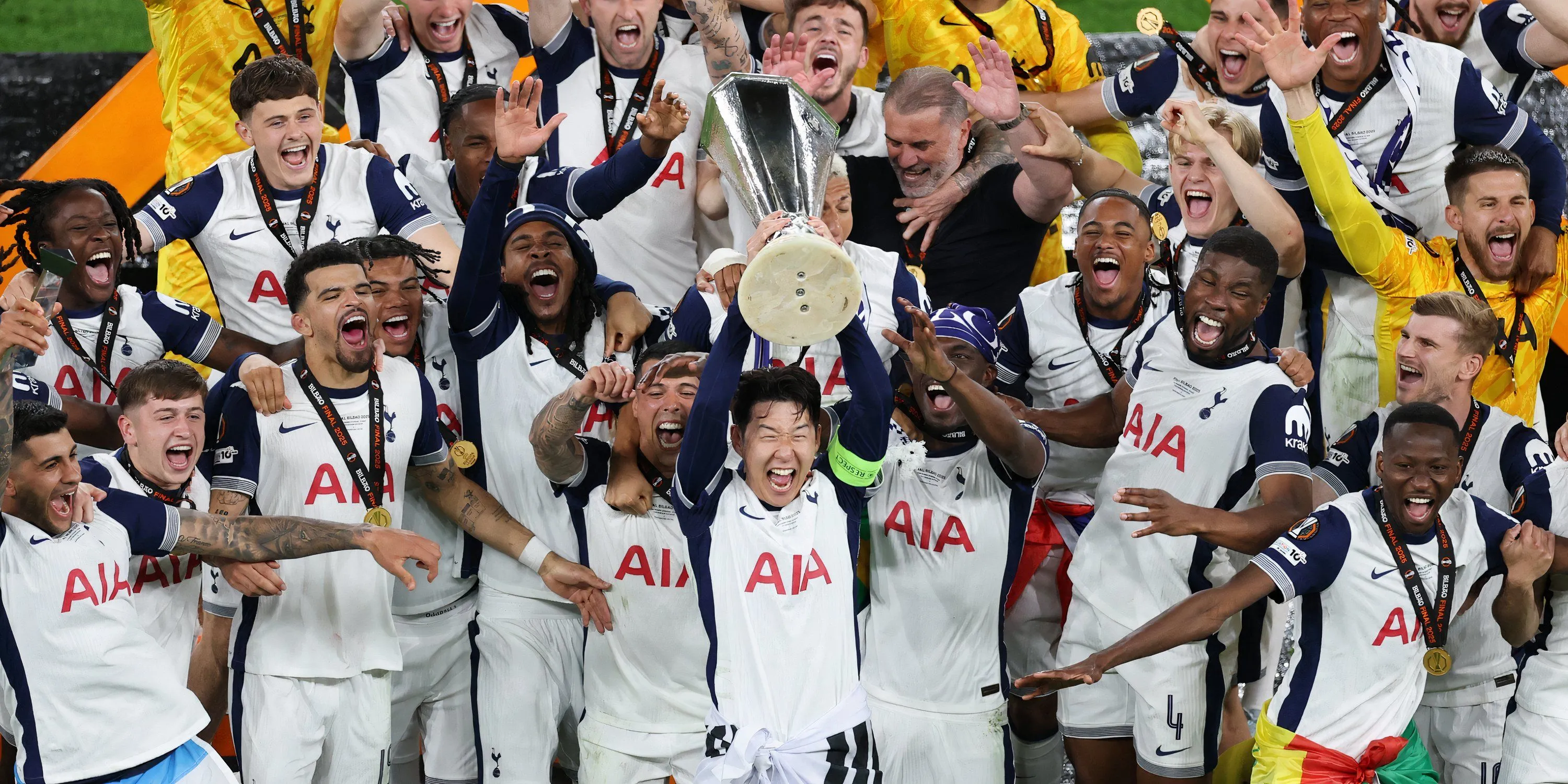 Tottenham Hotspur vô địch Europa League mùa trước, đội bóng từng sở hữu Alfie Whiteman